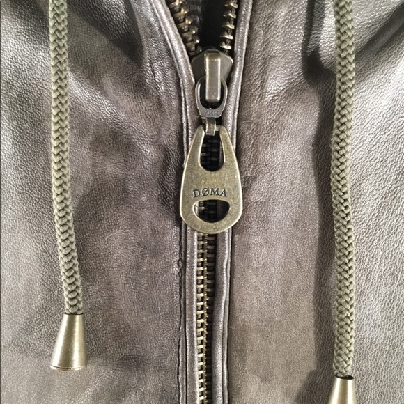 Doma Leather Yamaha Hooded Jacket Sz M NWOT - Picture 4 of 8